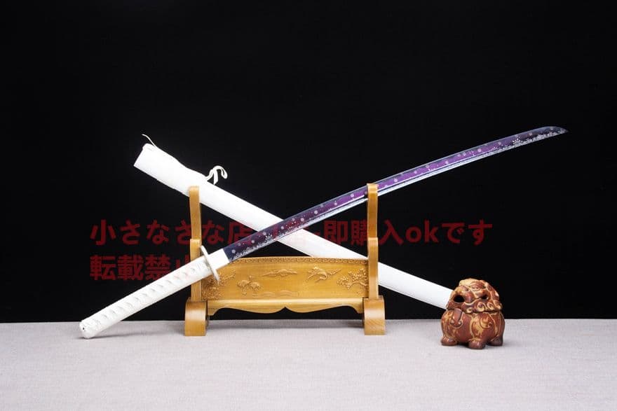 武具　刀装具　日本刀　模造刀   居合刀 雪の華武士刀