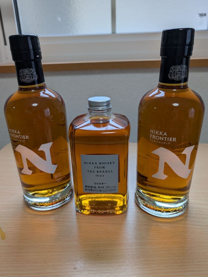 NIKKA FRONTIER & FROM THE BARREL 3本セット 楽天市場】おうちでハイボールセット （ニッカ フロンティア 500ml