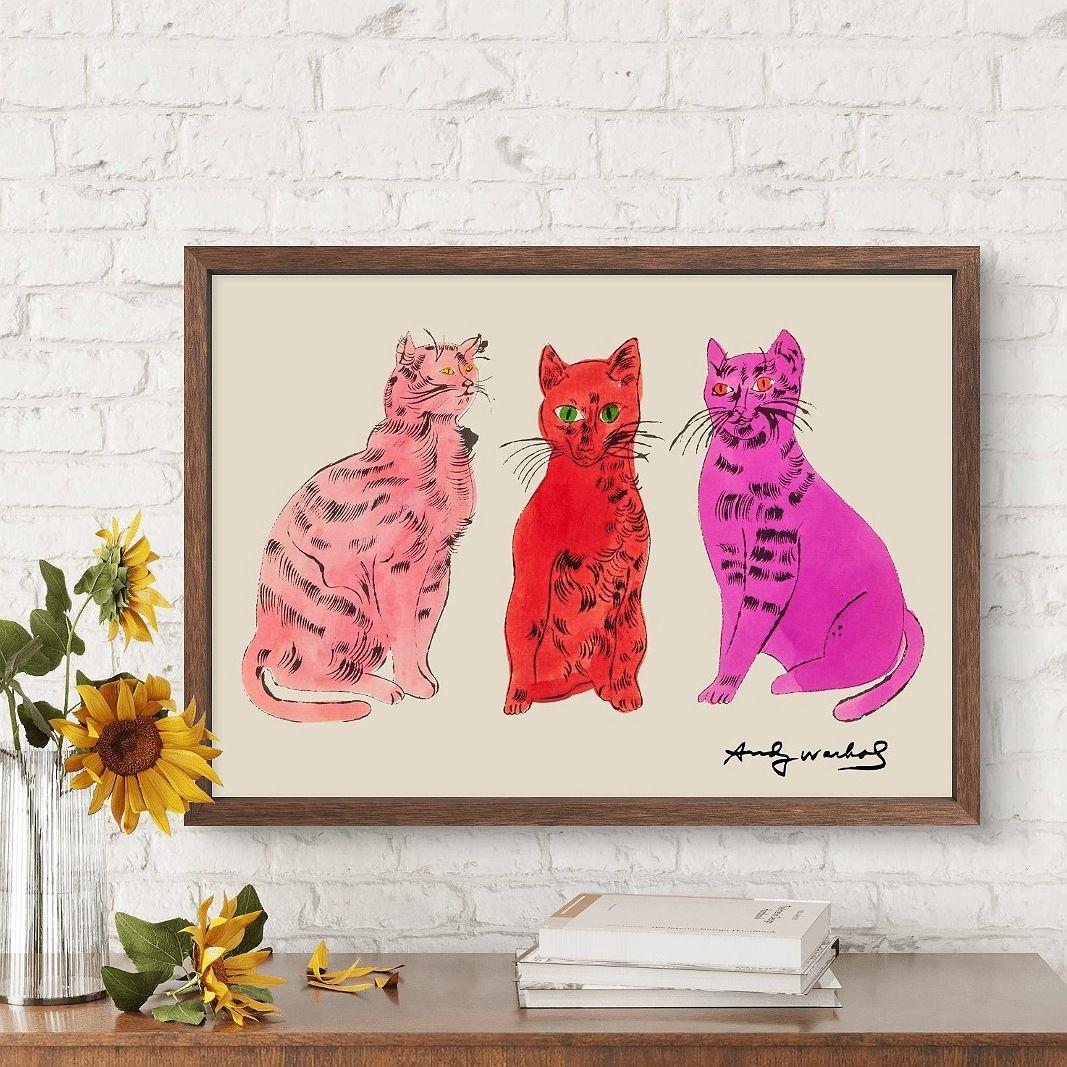 アンディ・ウォーホル 猫の絵 - メルカリ