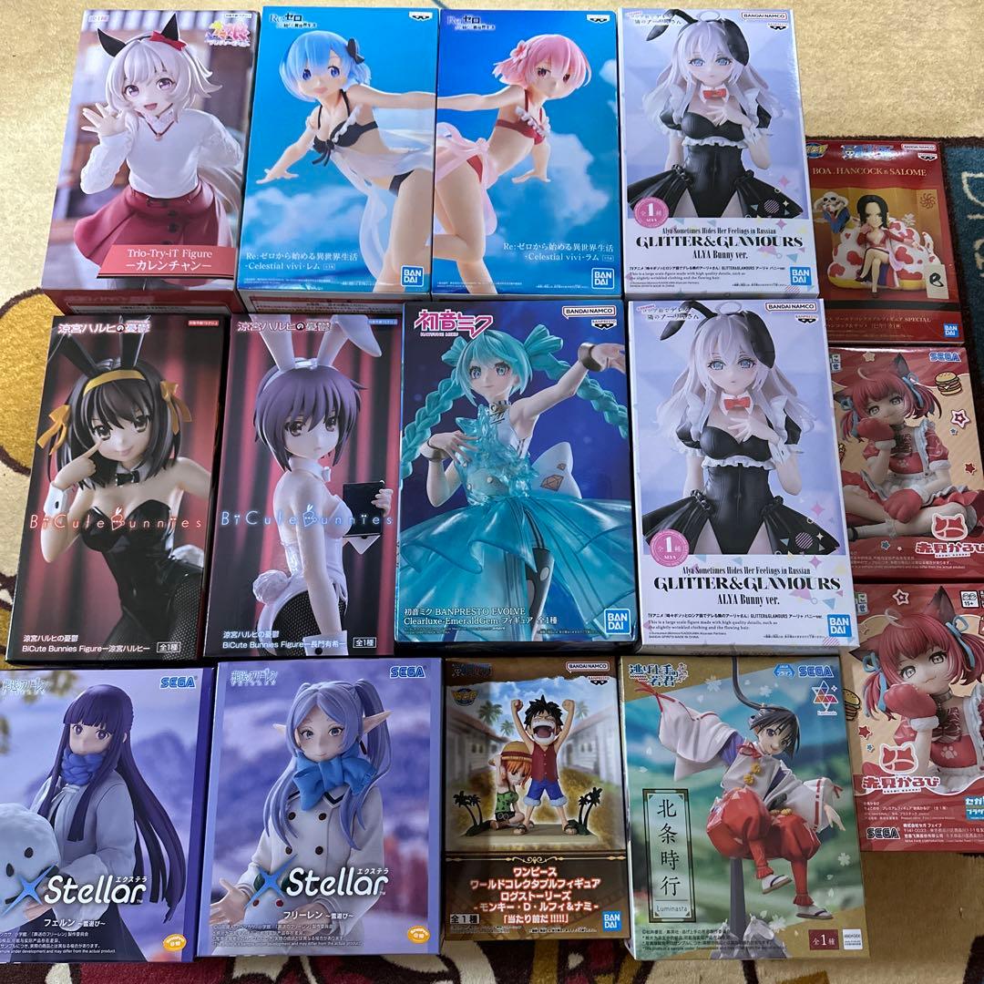 激安】最新含む 美少女 プライズフィギュア まとめ売り 15体 - メルカリ