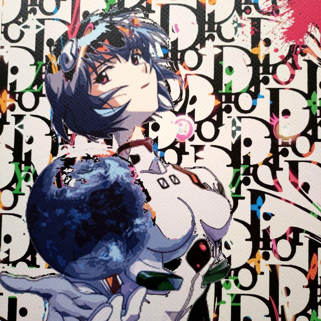 death nyc 世界限定100枚　エヴァンゲリオン　綾波レイ DEATH NYC】EVANGELION 綾波レイ＋アスカ・ラングレー 額付き】DEATH