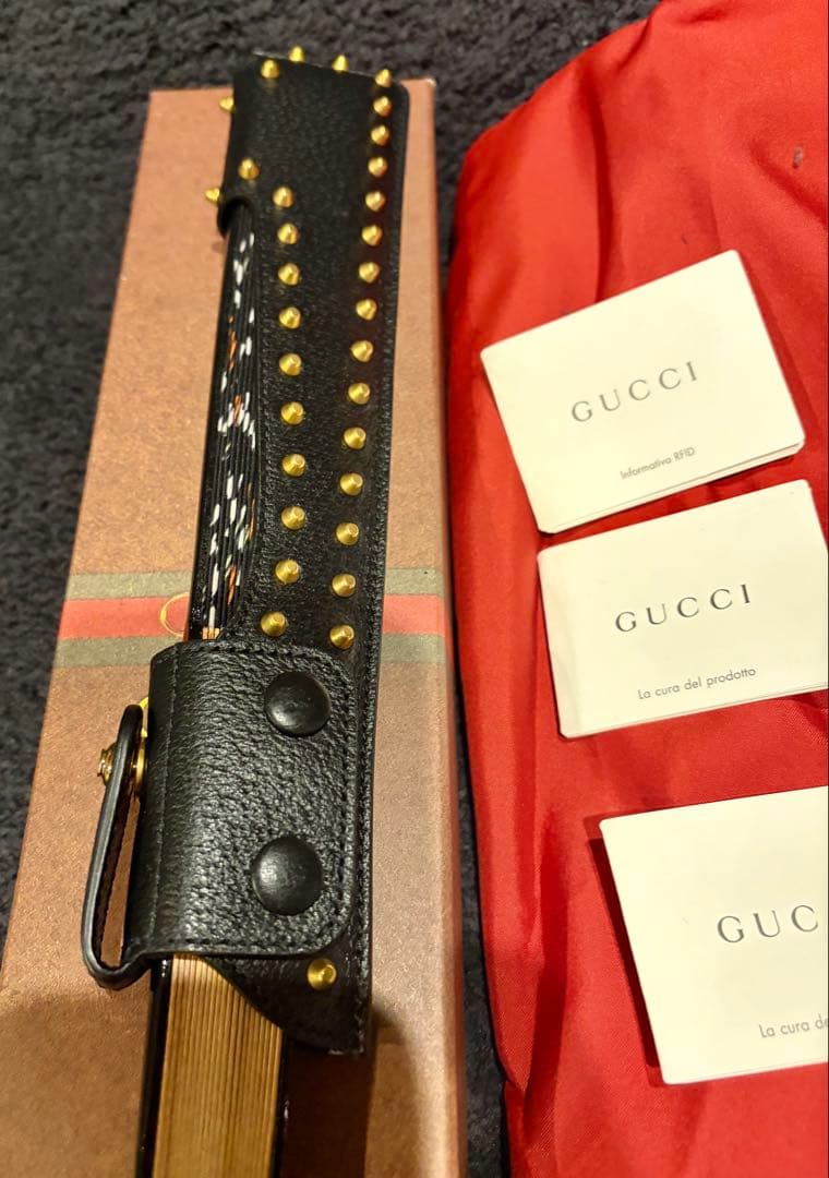Gucci グッチ 扇子 新品 レア Tessa Thompson着用
