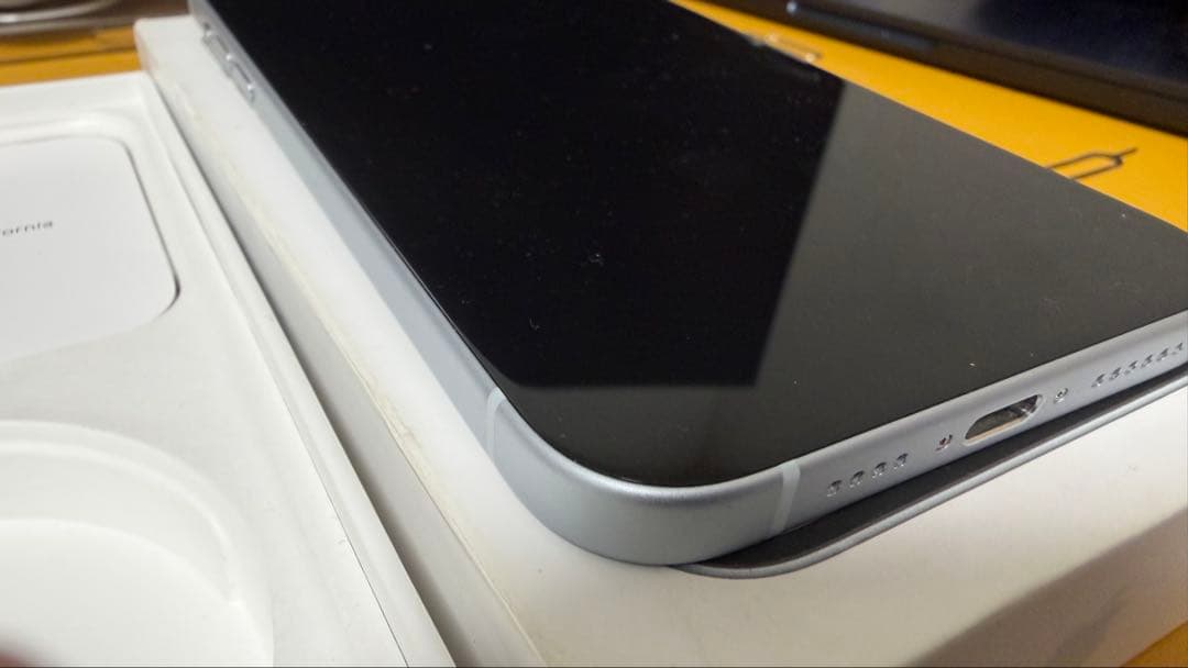 週末セール】iPhone 15 plus ブルー 超美品 米国版 128GB