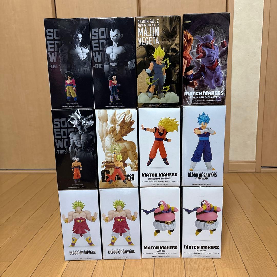 Y*a様 ドラゴンボールプライズフィギュア12点まとめ売り 未開封
