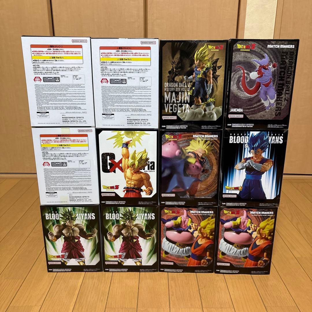Y*a様 ドラゴンボールプライズフィギュア12点まとめ売り 未開封