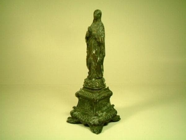 【1800年代】《cl152》フランス アンティーク 聖マリア 自立像