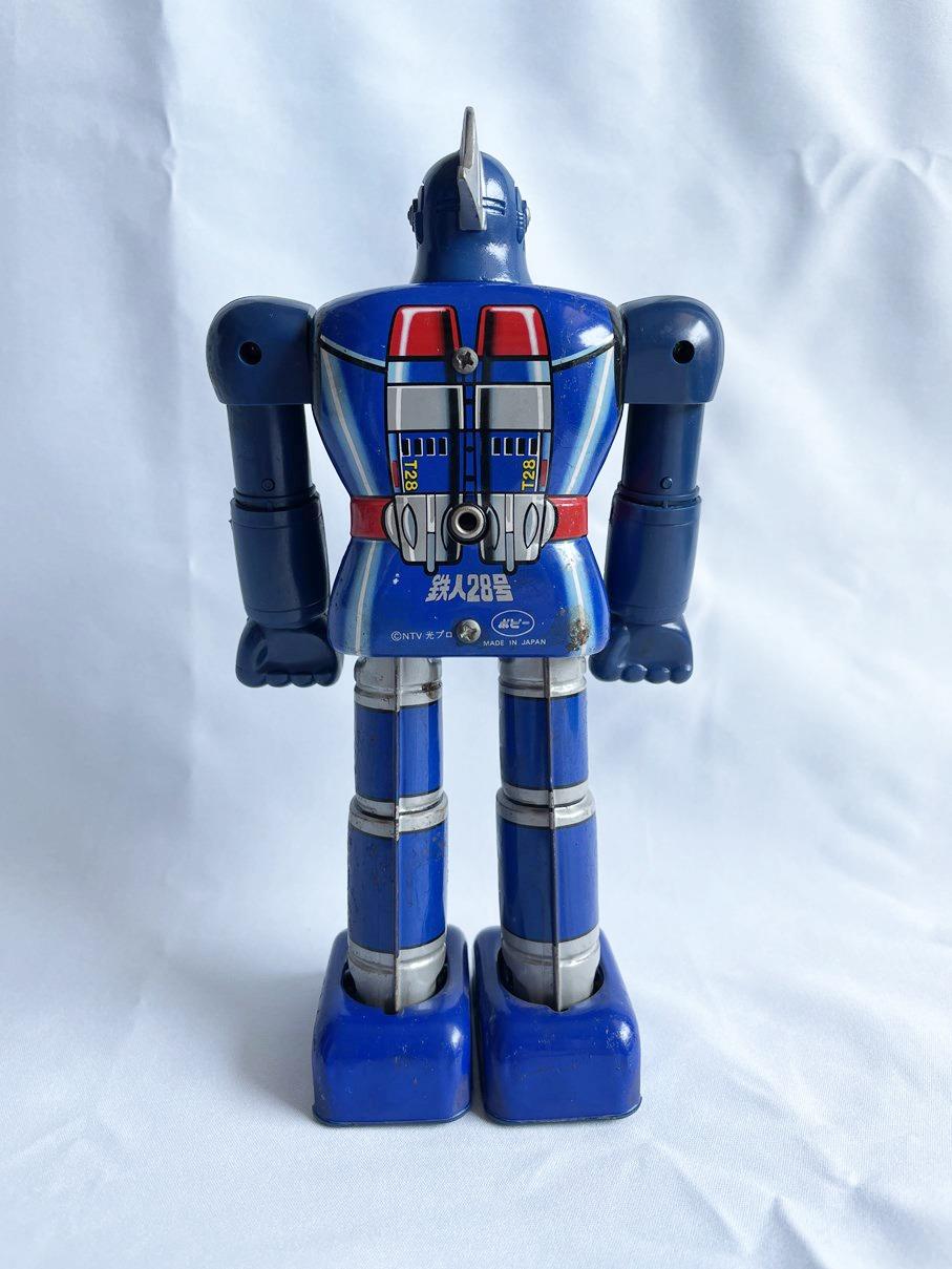 激レア】昭和レトロ電動ビジョンコントロール ブリキ製ポピー 新鉄人28号