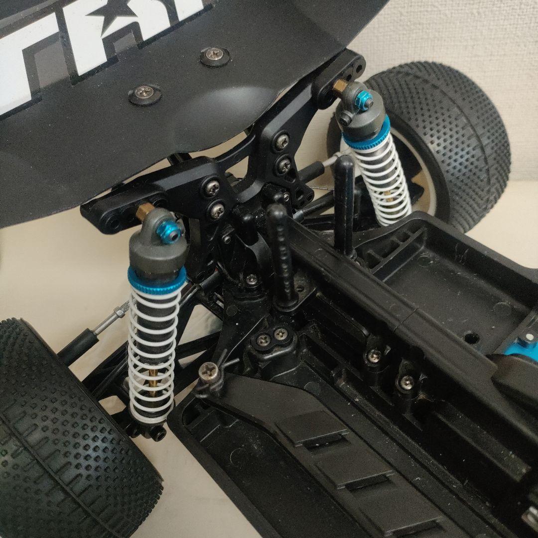 タミヤDB01シャーシ、オプション多数装備、ボディ付き