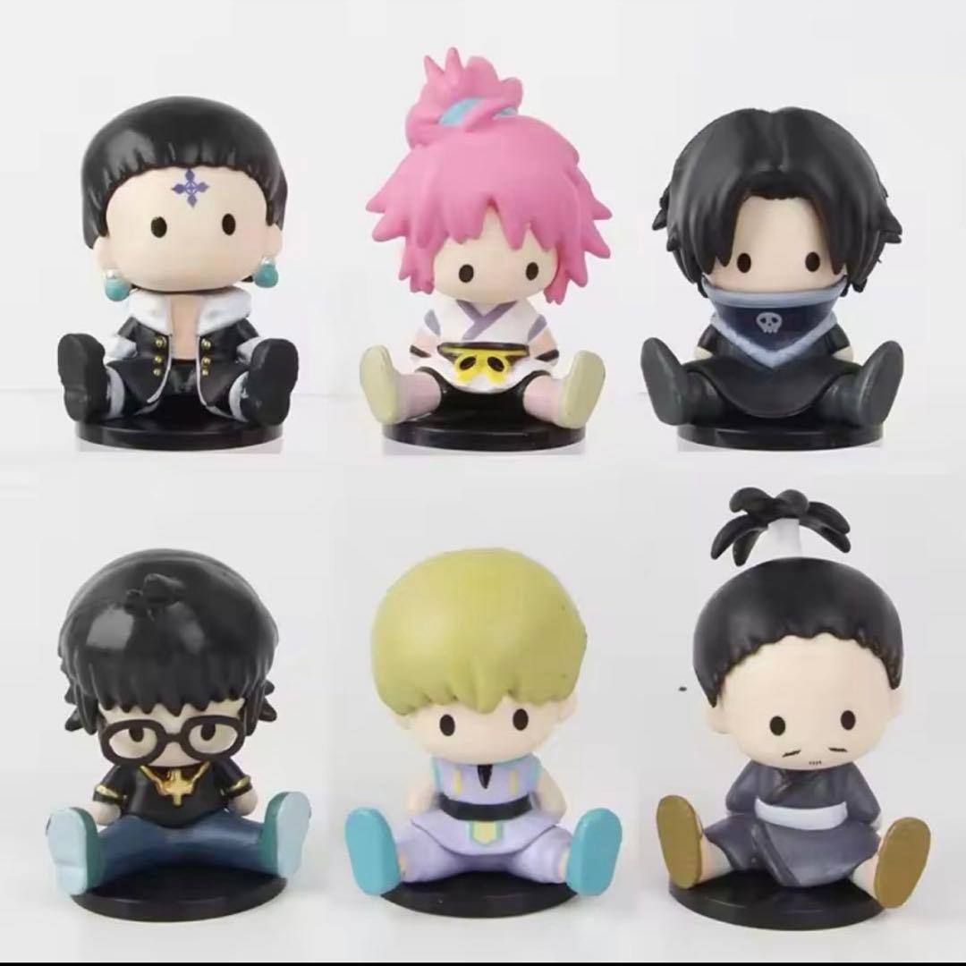 HUNTER×HUNTER 幻影旅団セット ペタドール フィギュア 6個 - メルカリ