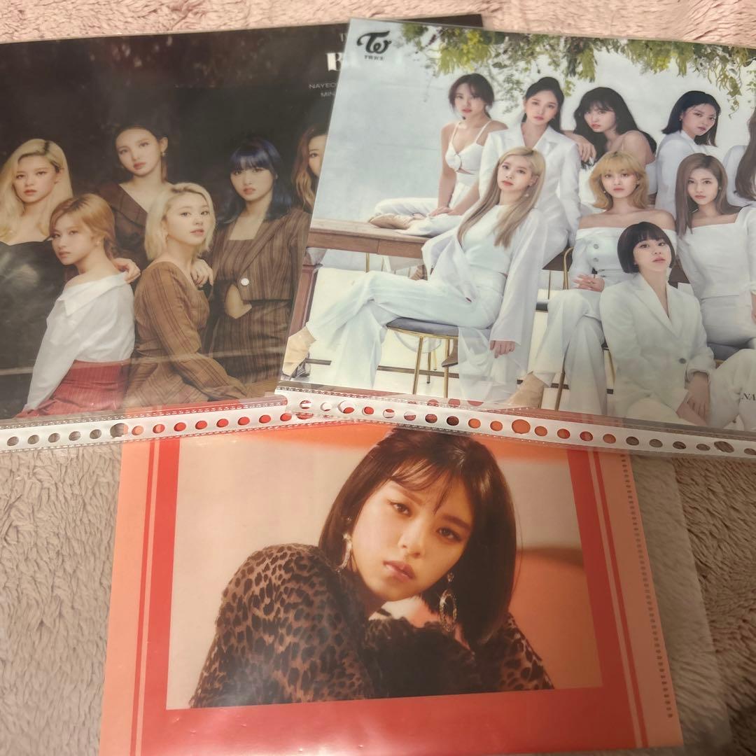 TWICE クリアファイル クリアシートセット - メルカリ