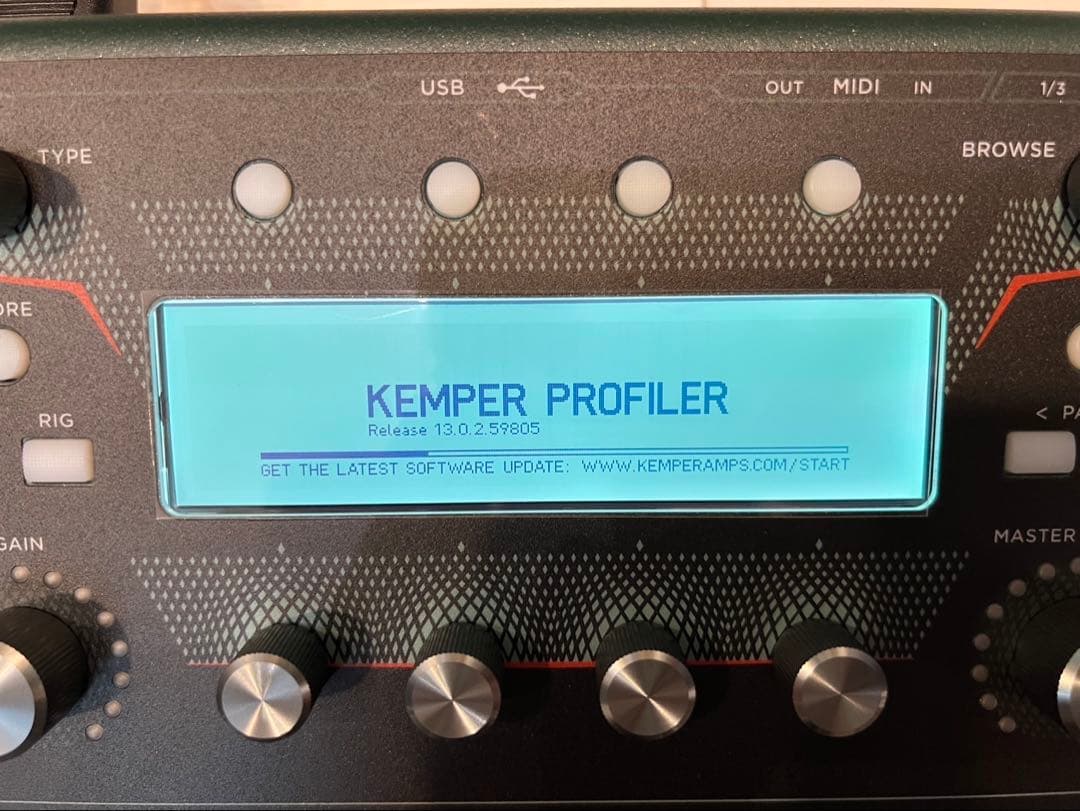 【美品】KEMPER PROFILER STAGE 最新OS・付属品完備