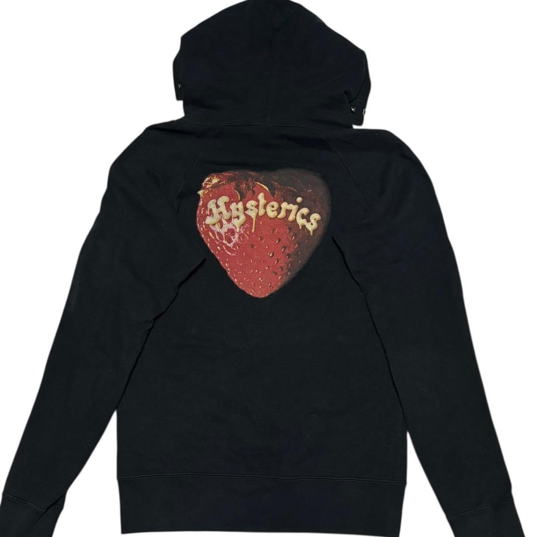 希少　ヒステリックグラマー スカルベリー フーディー スタッズ パーカー