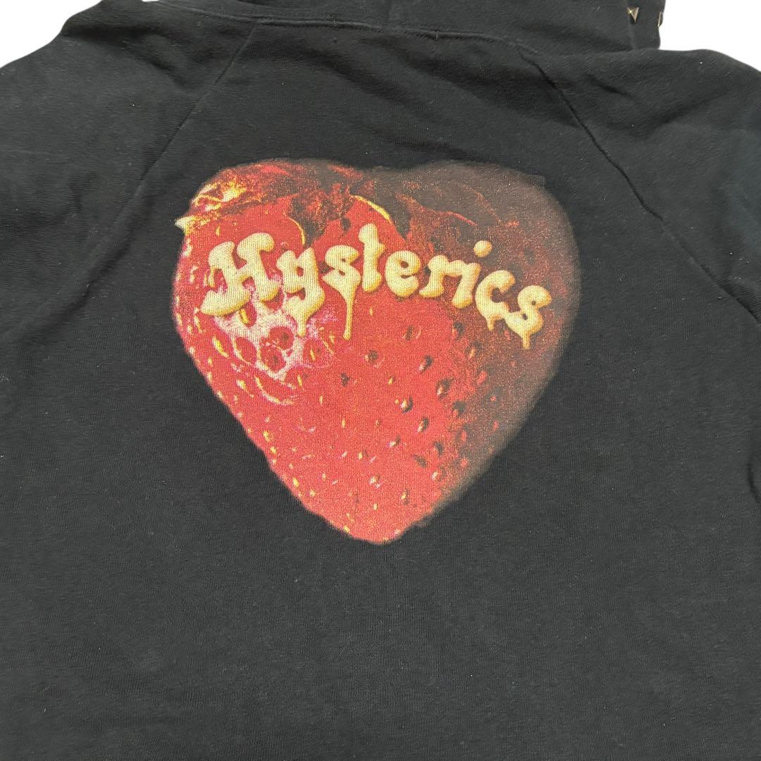 希少　ヒステリックグラマー スカルベリー フーディー スタッズ パーカー