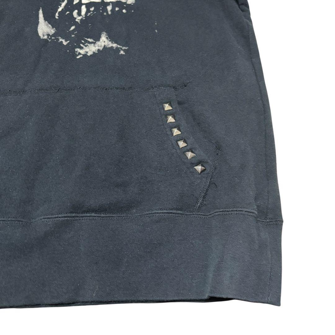 希少　ヒステリックグラマー スカルベリー フーディー スタッズ パーカー