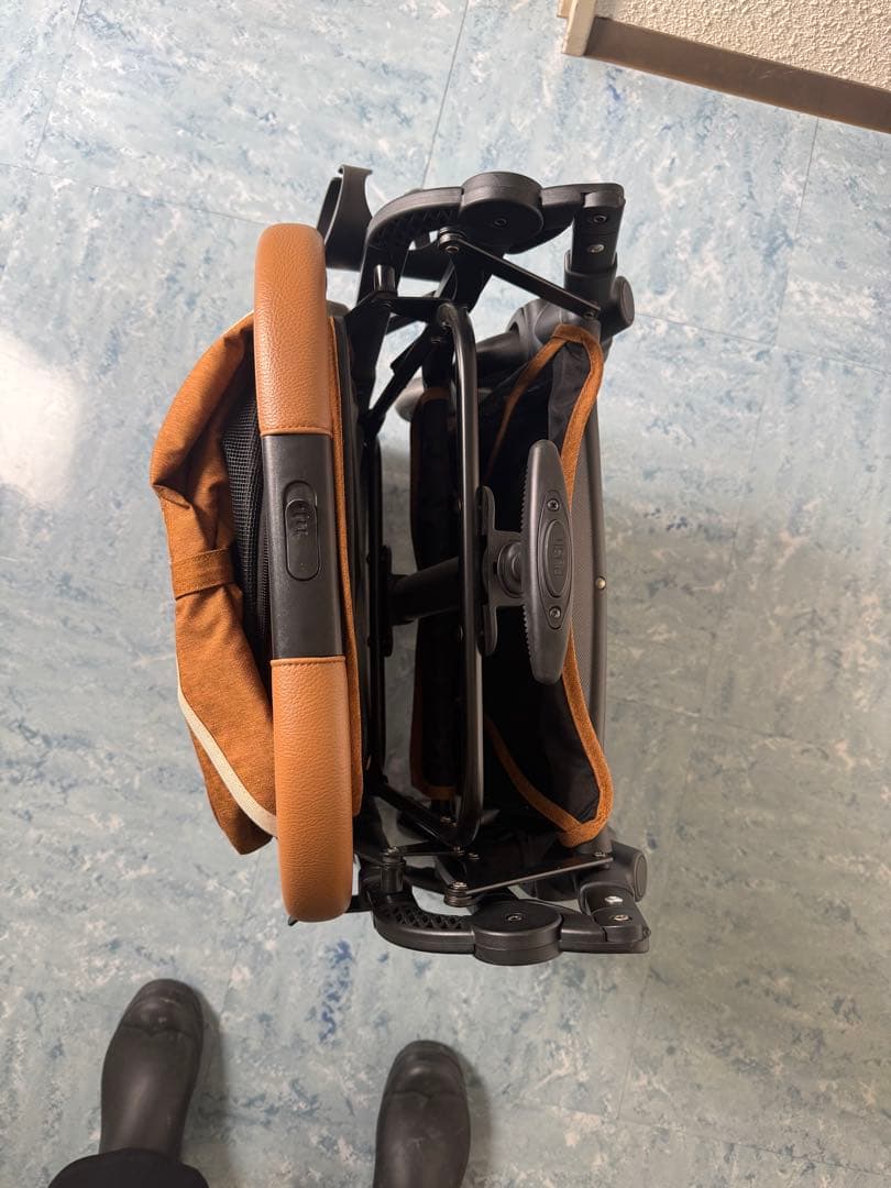 smooca コンパクト ペットカート ライトブラウン