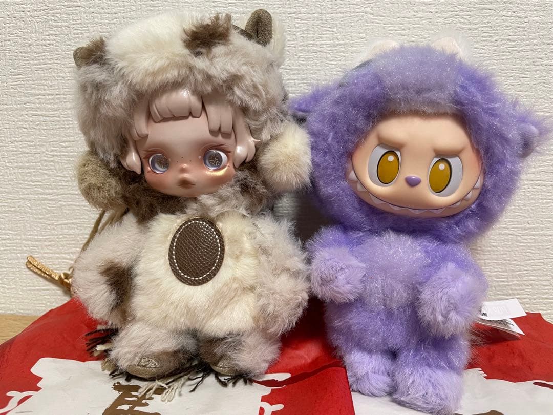 POPMART have a good run 馬力全開 スカルパンダ ラブブ - メルカリ