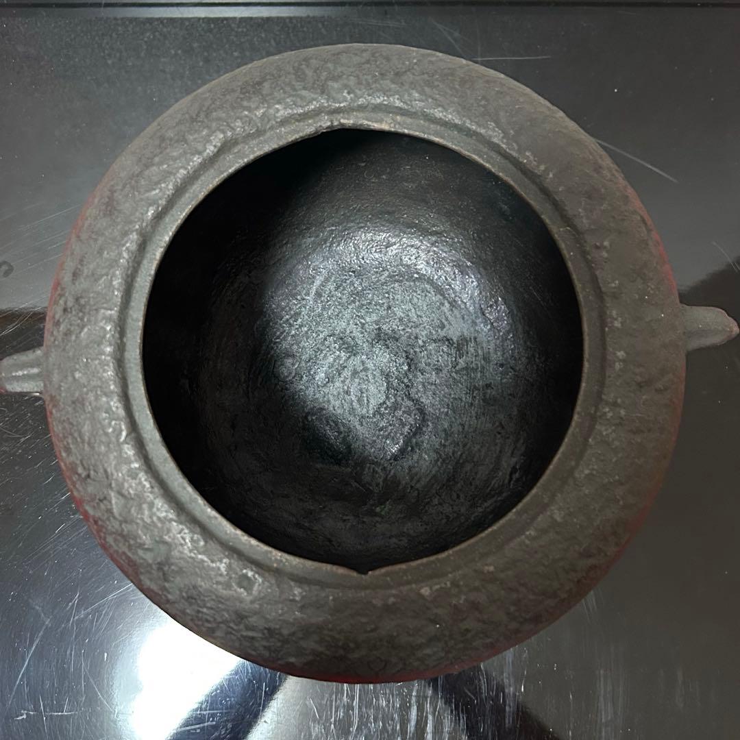 広口政所釜 茶道具懐石茶箱鵬雲斎坐忘斎淡々斎即中斎而妙斎棗水指茶碗