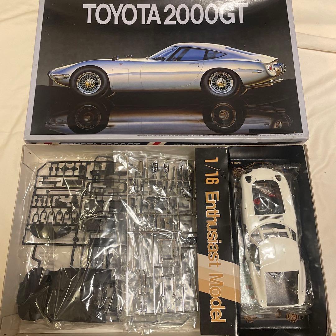 幻の名車⭐️TOYOTA 2000GT 1/16 旧車プラモデル - メルカリ