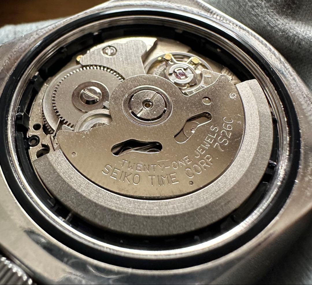 【精度良好・極美品】SEIKO SKX007 7S26-0020 ブラックボーイ