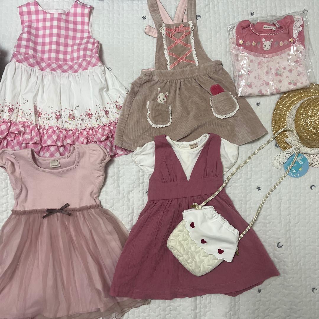 ❣️ICHIKA❣️ 90〜100サイズ　夏〜冬服まとめ売り　50点以上