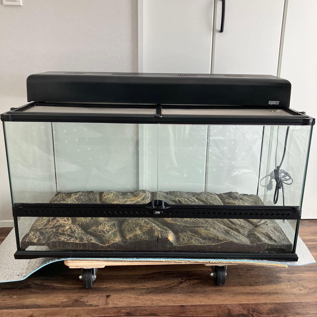 引き取り可　エキゾテラ爬虫類・両生類飼育用専用ケージ9045 暖トツ　トップ90 引き取り可 エキゾテラ爬虫類・両生類飼育用専用ケージ9045 暖トツ