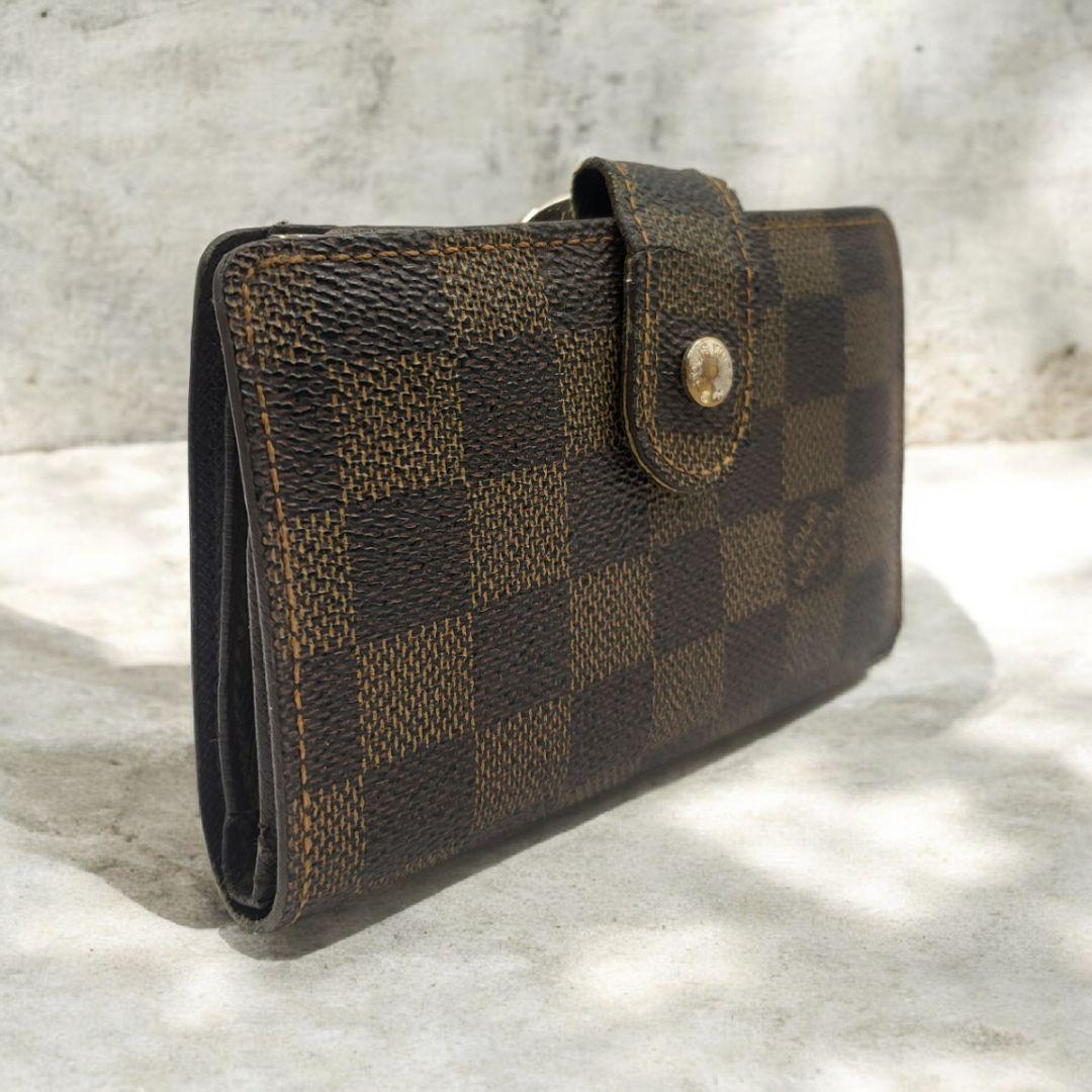 極美品】ルイヴィトン ダミエ ヴィエノワ 二つ折り財布 LOUIS VUITTON