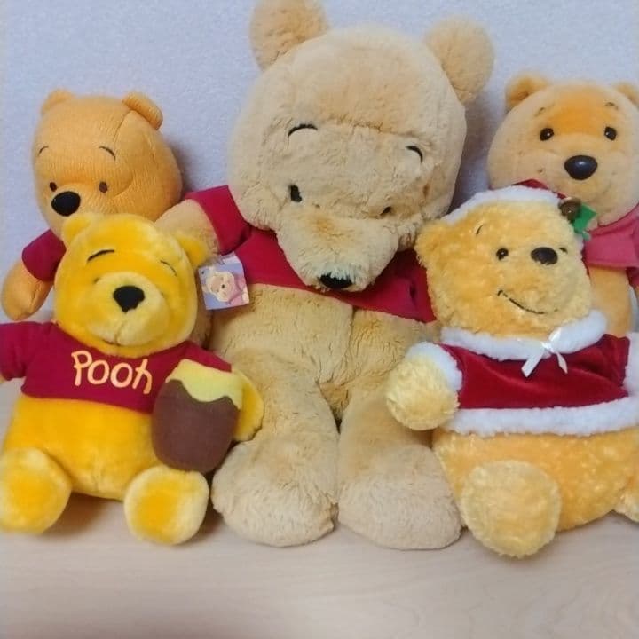 くまのプーさんぬいぐるみ　まとめ売り27点パペット ストア多数レトロアミューズ