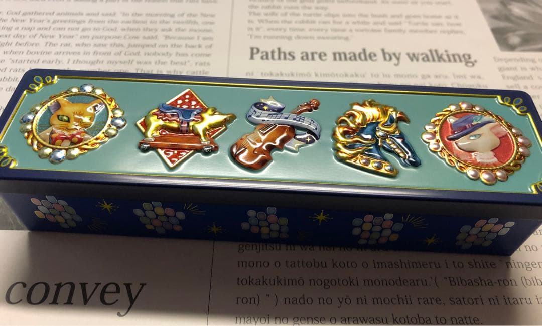 ジブリパーク、耳をすませばビジュー缶（琥珀糖） 耳をすませば