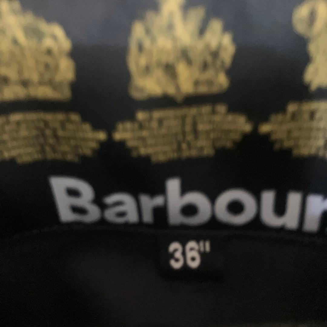 最終　本日限定値引き　Barbour ソルウェイジッパー ブラック 36