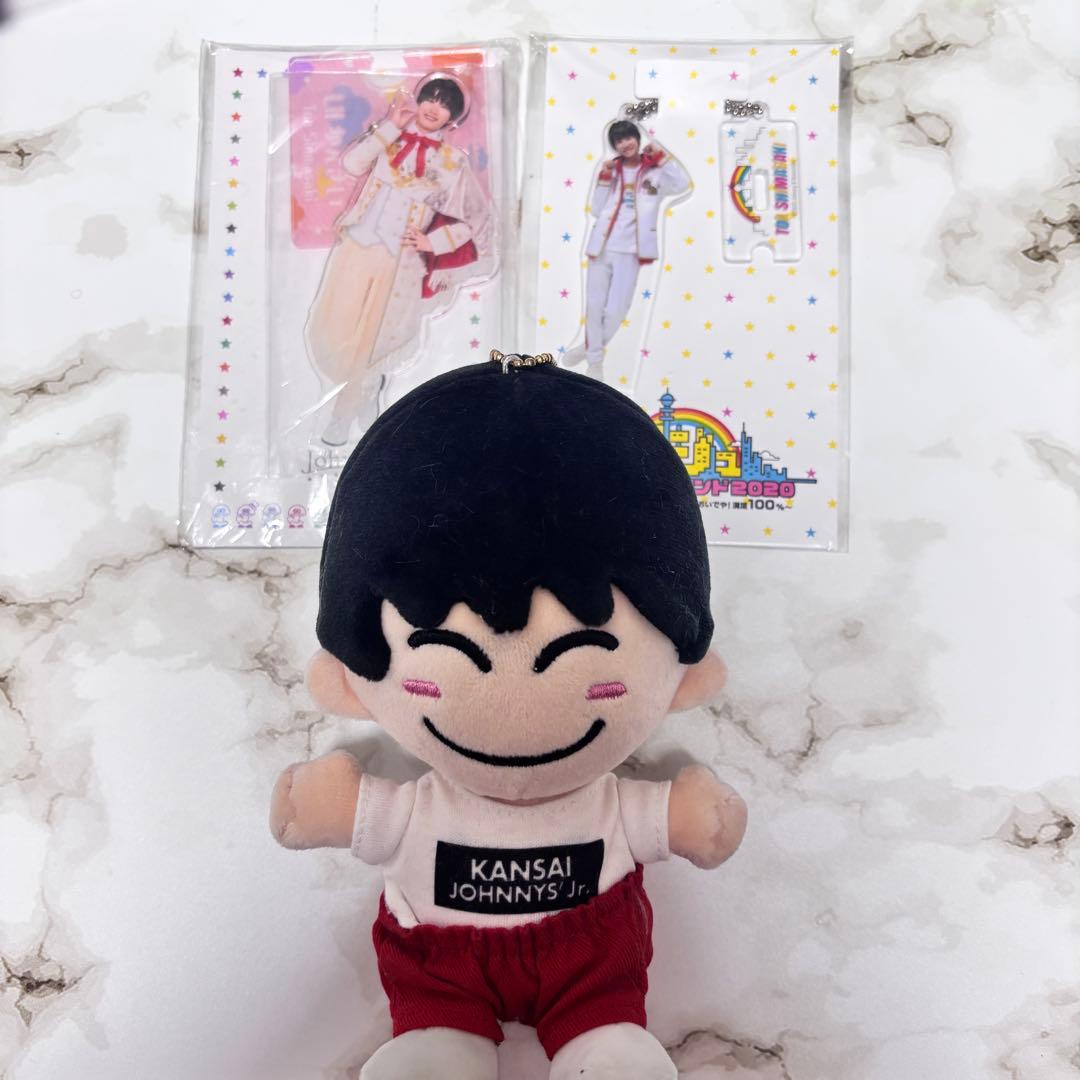 嶋崎斗亜ちびぬいLil かんさいりとかんペンライトアクスタ