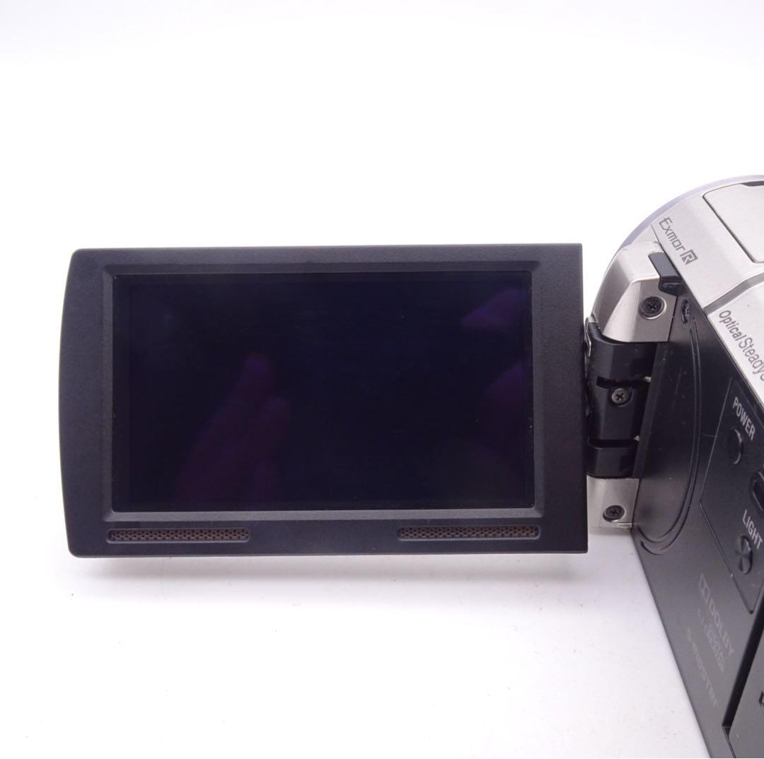 【完動美品】 SONY HDR-CX590V ハンディカム 純正大容量バッテリー