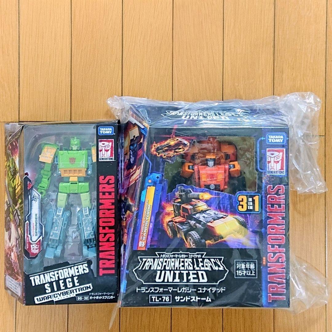 トランスフォーマー　SG-32オートボットスプリンガー　TL-76サンドストーム