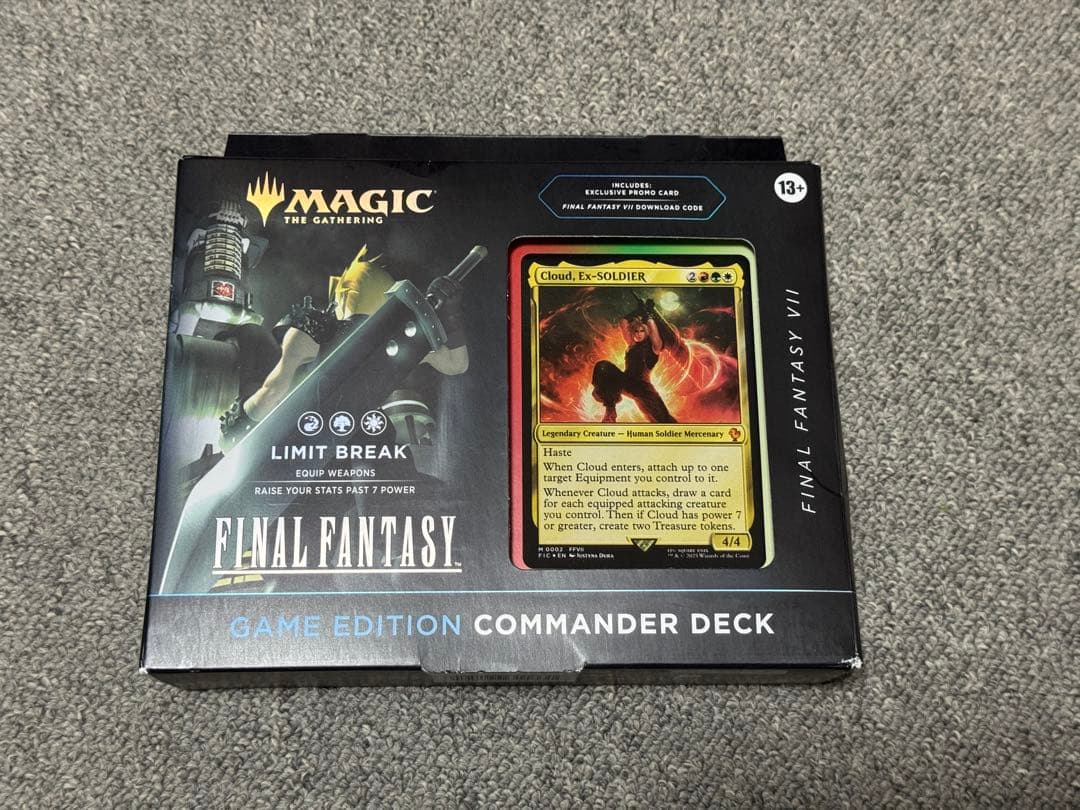 MTG FF 統率者デッキ リミットブレイク GAME EDITION 米国限定 - メルカリ