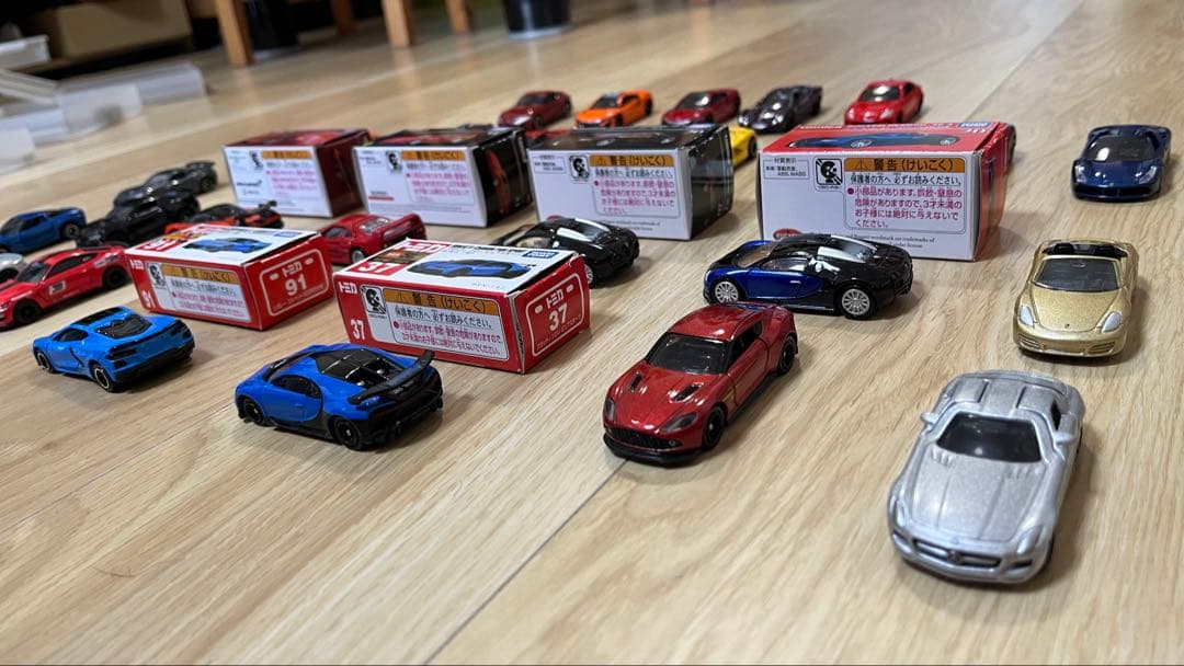 中古 トミカ52台セット(トミカプレミアム8台 東京オートサロン購入ウルス含む)