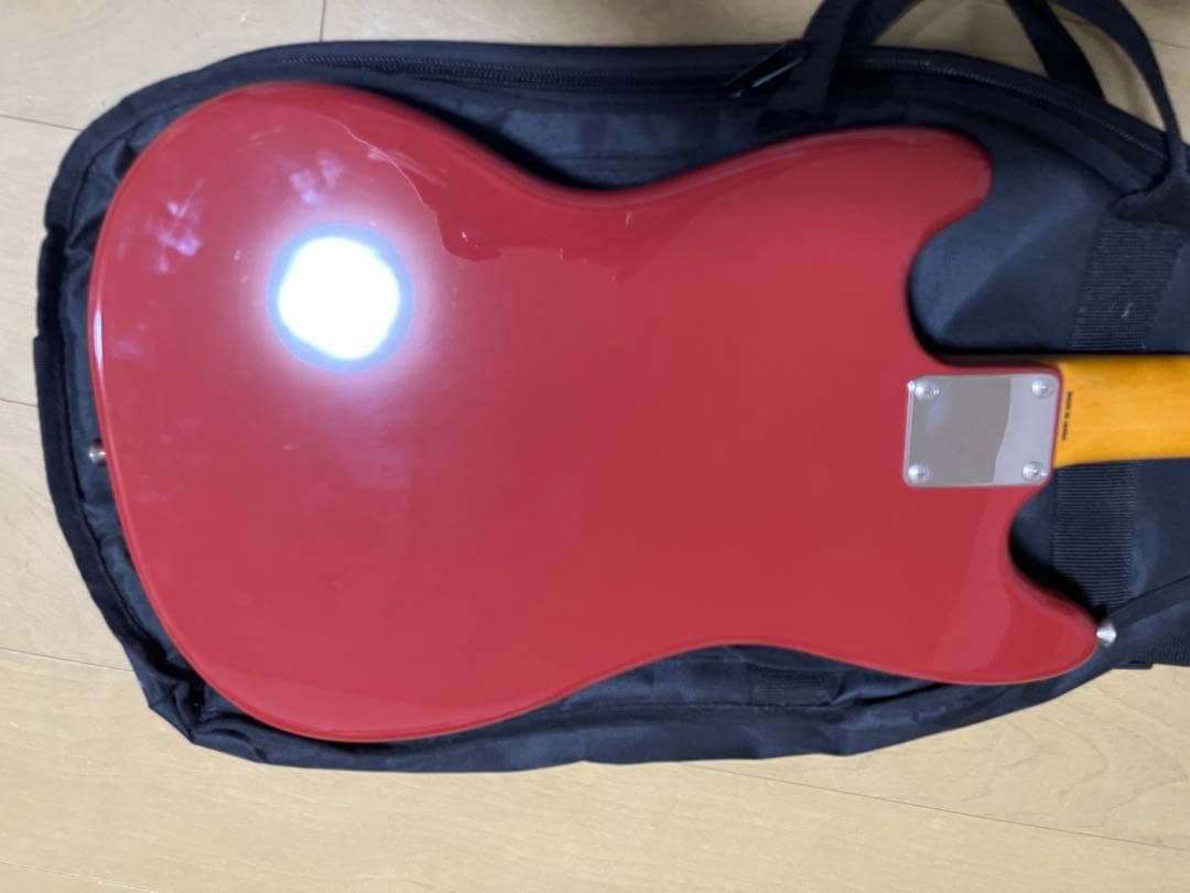 ギター Fender japan MG65 Mustang dacota red