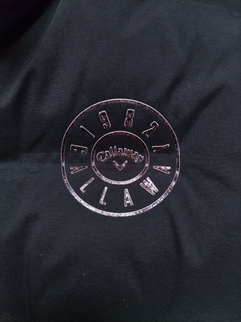 美品　キャロウェイ　ダウンベスト　圧着 キルティング 黒