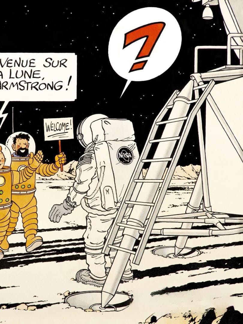 Mr Armstrong!Welcome to!タンタンの冒険