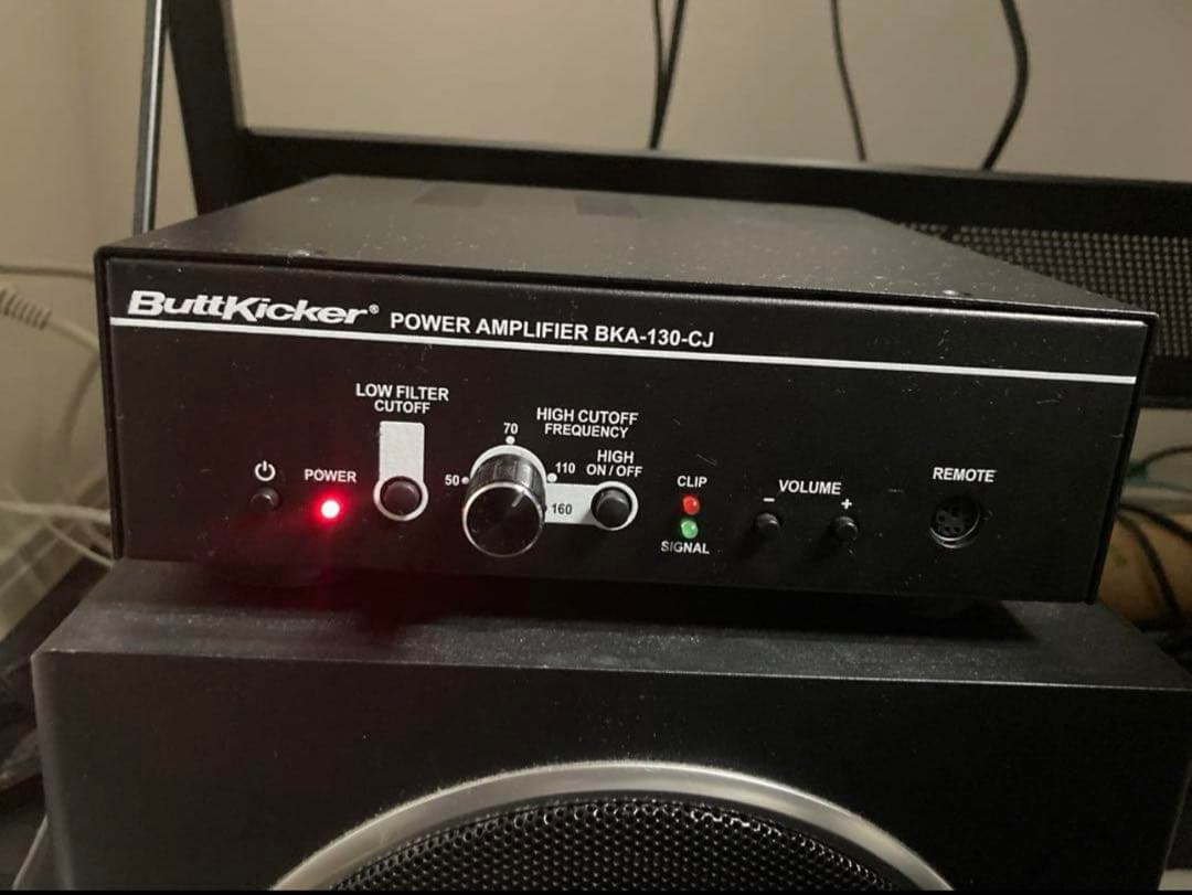 中古】ButtKicker Gamer2サウンド連動型 振動デバイス