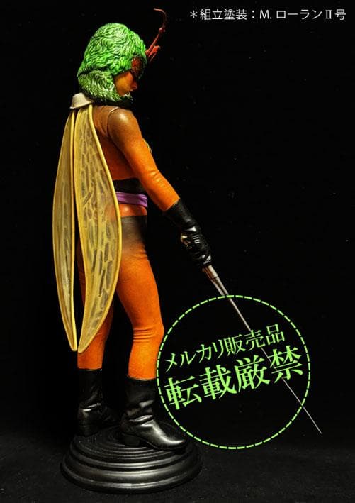 ★ビリケン商会　蜂女（オレンジ塗装）【ソフビキットの完成品】