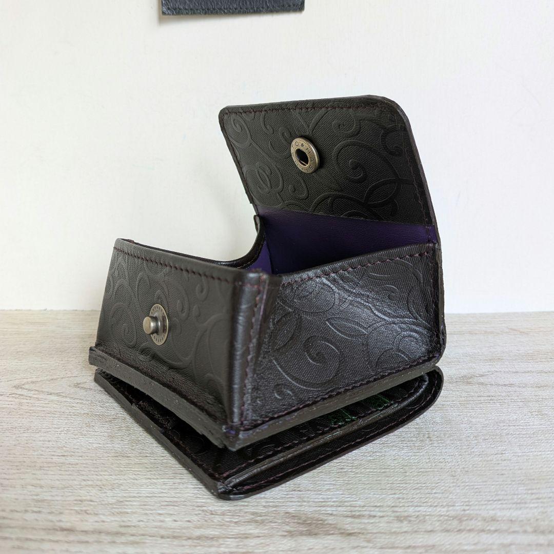 kana ボックス型小銭入れ折り財布