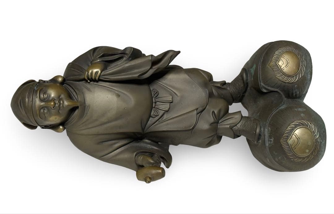 高村光雲作？ ブロンズ立像 笑顔の恵比寿像 - メルカリ