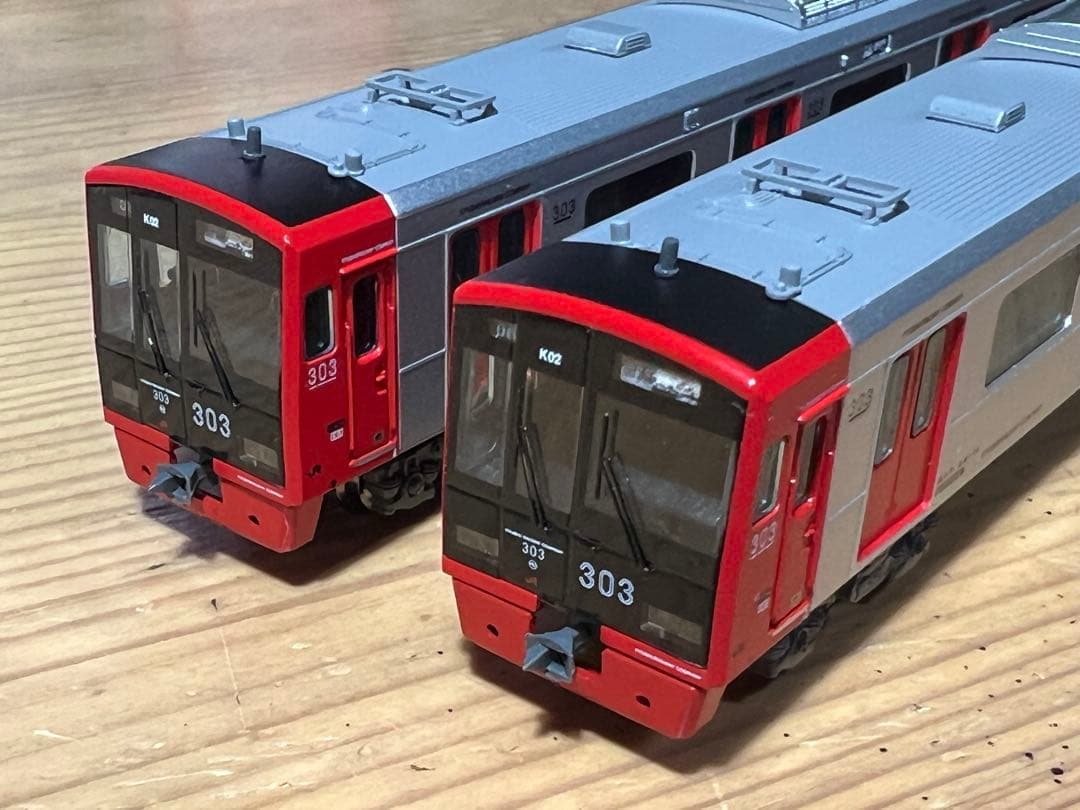 加工品 マイクロエース 303系 K02編成 現行仕様