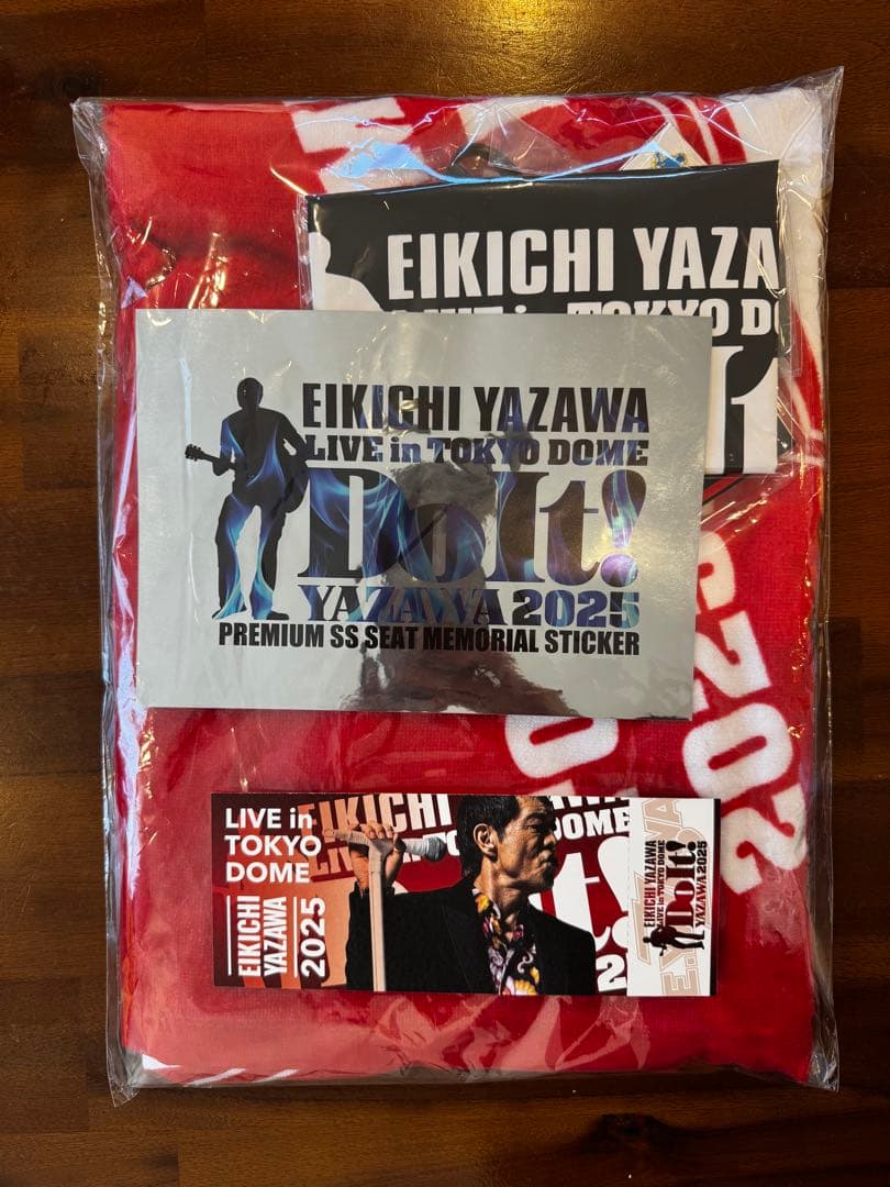 矢沢永吉　東京ドーム　Do It　PSS席特典セット 矢沢永吉 東京ドーム Do It！ PSS 特典 2025年11月8日 EIKICHI YAZAWA