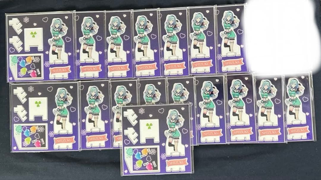 プロセカ　はぴこれ　日野森雫　缶バッジE賞 アクリルスタンドA賞