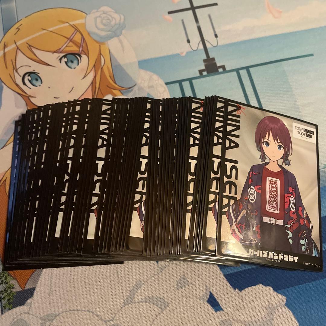 ヴァイス ガールズバンドクライ　フルホイル構築済みデッキ8扉　仁菜スリーブ付き