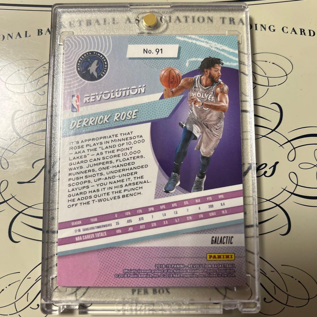 デリック ローズ Panini Revolution Galactic SSP