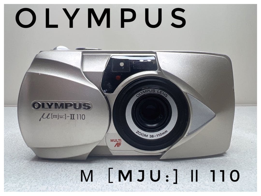 動作確認済】 OLYMPUS μ-II ［mju:］コンパクトフィルムカメラ