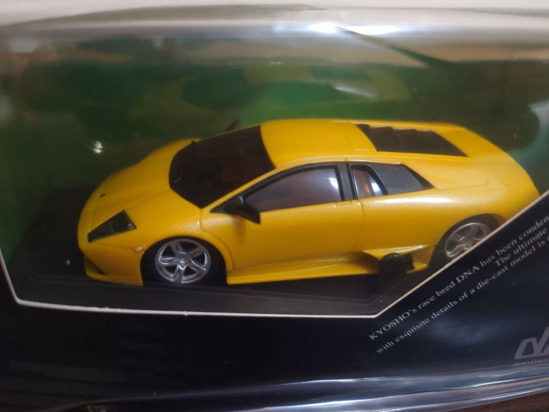 京商 dnano ランボルギーニ ムルシェラゴ　LP640 パールイエロー