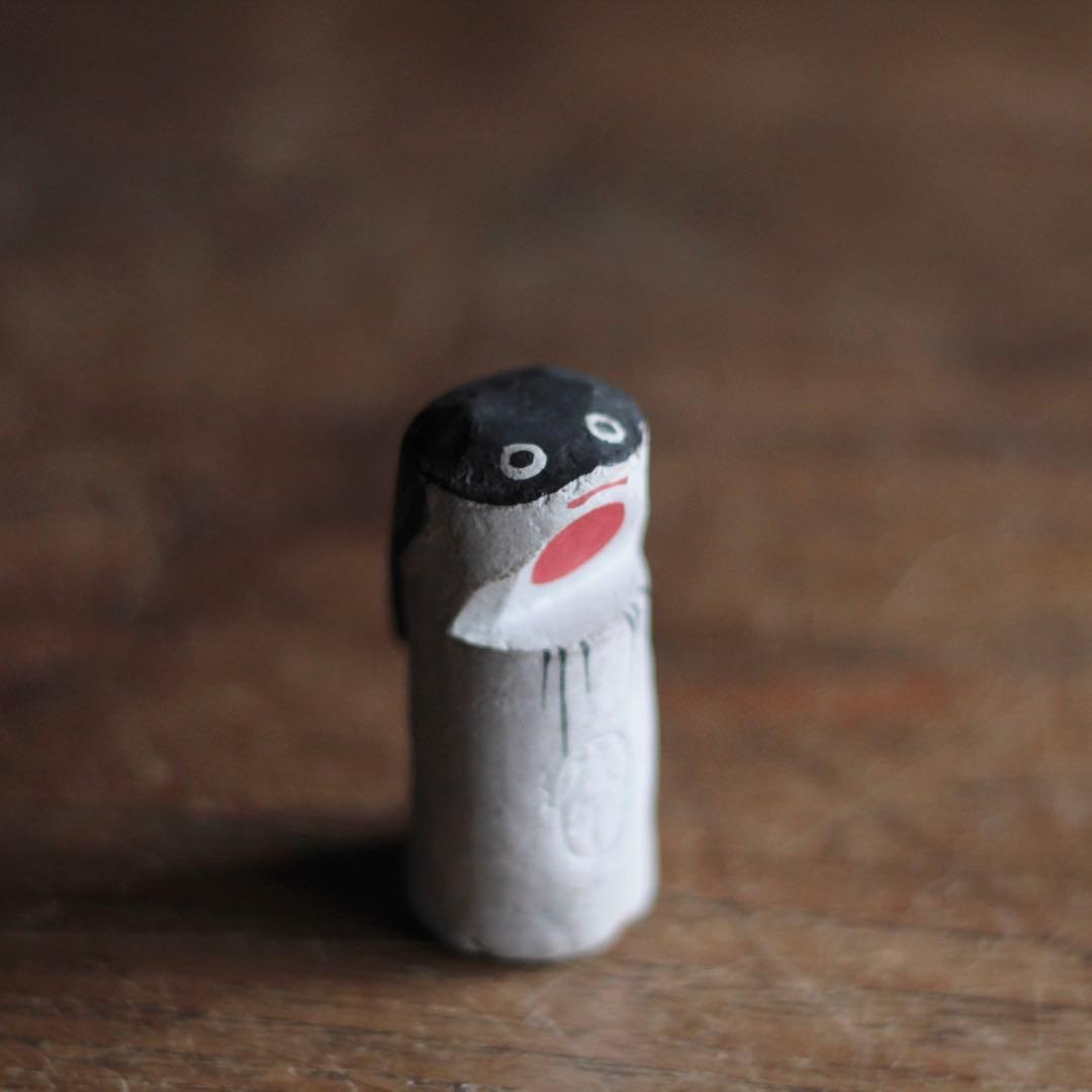 骨董アンティーク鳥形玩具鳥おもちゃ土人形民芸民藝人形宋胡録