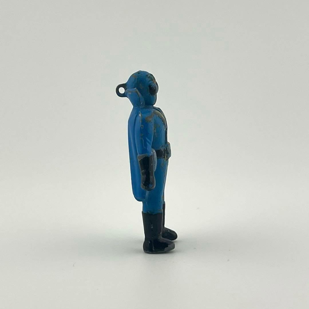 【鉄製】「秘密戦隊ゴレンジャー」アオレンジャー　キーホルダー部材？？